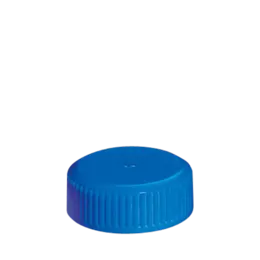 The image features a white, circular PP threaded closure designed by Menshen. This 30 mm screw closure has a smooth, slightly domed top and ridges along the side for easy gripping. The closure appears to be made of plastic and is intended for sealing bottles or containers securely.