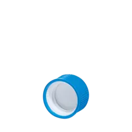 The image shows a Menshen PP Threaded Closure 28/410 Screw Closure. It is a cylindrical, white plastic screw cap designed with a threaded interior for secure attachment. The closure has a smooth surface and a slightly domed top, providing a clean and simple appearance. The threaded design ensures it can be tightly screwed onto a compatible container.