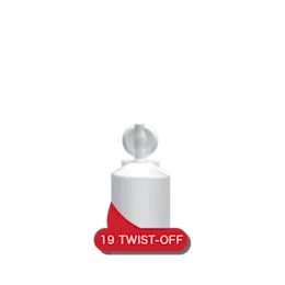 19mm 0.5oz /15ml PE Monolayer Twist-Off Squeeze Tube