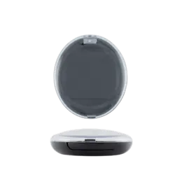 2.7" Round ABS Compact with Clear Top