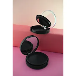 2.84" Round PP Cushion Foundation Compact - Two-Tier Makeup Packaging with Mirror