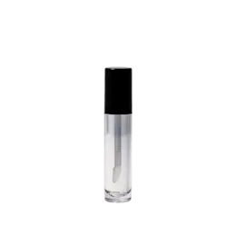 0.2oz /6ml Camille PET Cylinder Lip Gloss Tube with Delicate Applicator