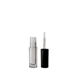 0.1oz / 3ml Gala Petite PET Cylinder Lip Gloss Tube with Pure Applicator