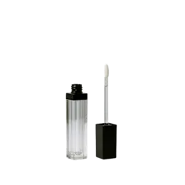 0.2oz / 7ml Great Frida PET Square Lip Gloss Tube with Glamorous Applicator