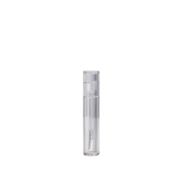0.1oz / 4ml Helen PET Cylinder Lip Gloss Tube with Comfy Applicator