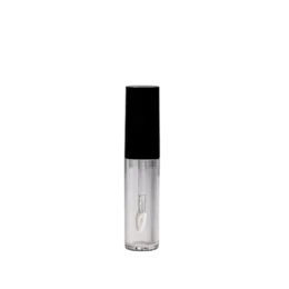 0.2oz / 5ml Petite Louise PET Cylinder Lip Gloss Tube with Gentle Applicator