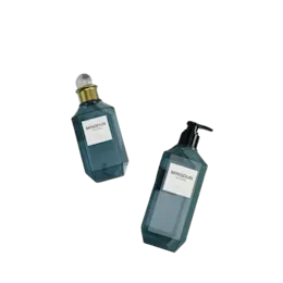 17oz/500ml Thick Wall PETG Luxury Geometric Bottle