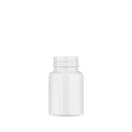 2.5oz /75ml 33-400 HDPE Round Bottle