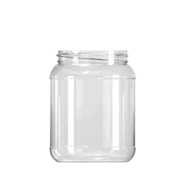 64oz /1.9L 110-400 PET Straight Sided Jar