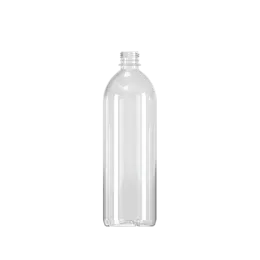 33.8oz / 1L 28-PCO PET Plastic Round Beverage Bottle