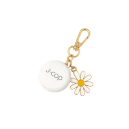 1.81" Round Keychain Compact with Custom Charm