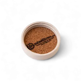 Monomaterial Wood 38-400 CORDISK Threaded Closure with Cork Sealing Disc