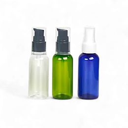 1.7oz /50ml 20 PET Round Bottle