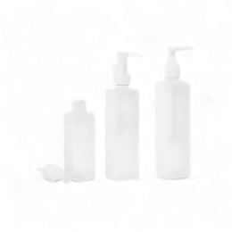6.7oz /198ml 24 PET Square Bottle