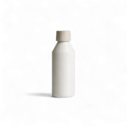 3.4oz /101ml HDPE Bevel Bottle