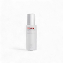 3.4oz/100ml PETG Cylinder Cosmetic Bottle with 18mm Neck, Premium Glass-like Plastic with Pump & Overcap