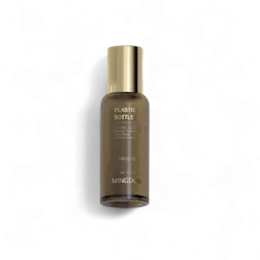 4oz/120ml Glass-Like PETG Cosmo Round Cosmetic Bottle with 18mm Neck & Dropper, Treatment Pump, or Sprayer