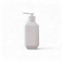 6.8oz/200ml PETG Faceted Square Bottle with 24mm Neck