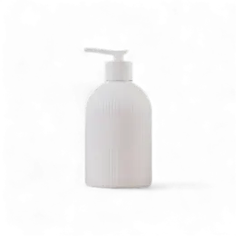 13.5oz/400ml PETG Round Shoulder Ribbed Bottle with 28mm Neck
