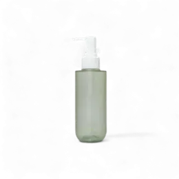 4.4oz/130ml PETG Rounded Bottom Cylinder Bottle with 24mm Neck & Pump