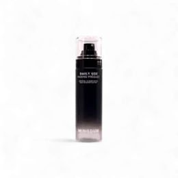 3.4oz/100ml PETG Cylinder Cosmetic Spray Bottle with Fine Mist Sprayer & Flush Overcap, 36mm Neck