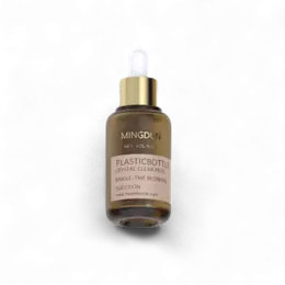 1.7oz/50ml 20-400 Glass-Like PETG Cosmo Round Cosmetic Dropper Bottle