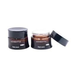 1.7oz /50ml Glass Specialty Jar with Flush Straight Sided Closure