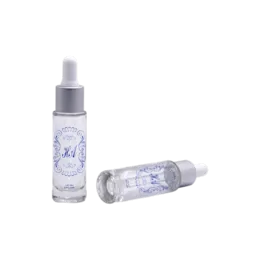 0.4oz /12ml Glass Cylinder Dropper Bottle with Bulb Dropper