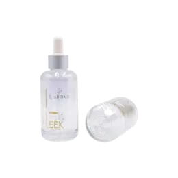 4.1oz /121ml Glass Round Dropper Bottle with Bulb Dropper