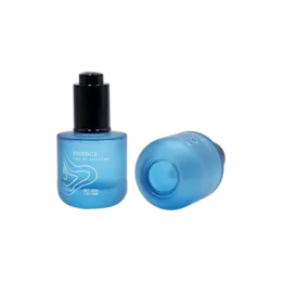 1oz /30ml Glass Round Dropper Bottle with Push Button Dropper