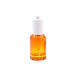 1oz /30ml Glass Round Dropper Bottle with Push Button Dropper