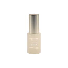 0.5oz/15ml Glass Cylinder Bottle with Metallic Collar Serum Pump & Tall Metallic Overcap