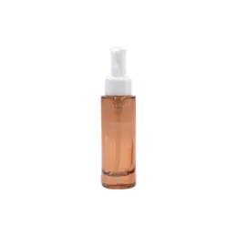 1.7oz /50ml Glass Cylinder Bottle with Pump