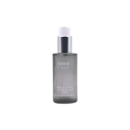 3.4oz /101ml Glass Cylinder Bottle with Pump