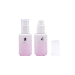 1.7oz /50ml Glass Round Bottle with Pump