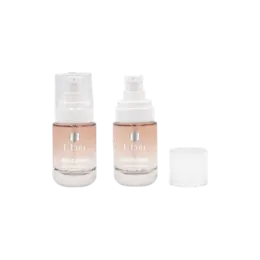 1oz /30ml Glass Round Bottle with Pump