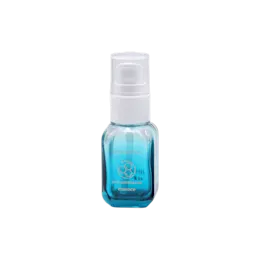 1oz /30ml Glass Square Bottle with Pump