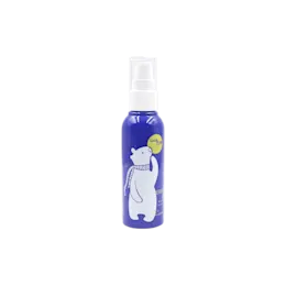 3.4oz/100ml Glass Round Bottle with Smooth Serum Pump & Clear Overcap
