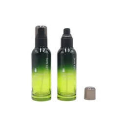 4.1oz /121ml Glass Round Bottle with Pump