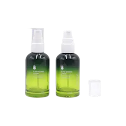 4.1oz /121ml Glass Round Bottle with Pump