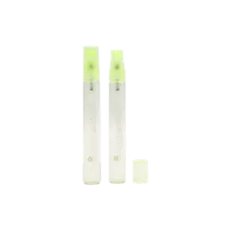 0.3oz/9ml Slim Cylinder Glass Perfume Vial with PP Fine-Mist Sprayer & Overcap