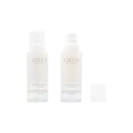 3.4oz /101ml Glass Cylinder Bottle with Pump