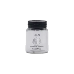 0.5oz /15ml Glass Round Bottle with Flip Top Cap
