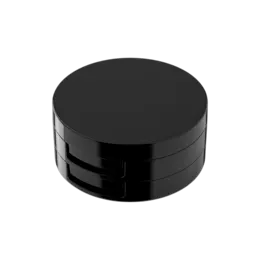 Round 2-Pan ABS Makeup Compact made in Korea