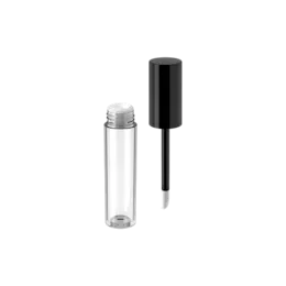 0.2oz /6ml PETG Cylinder Tube with Wand Applicator for Lip Gloss, Lip Oils, Eyebrow Gel, Lip Tint, Concealer or Mascara