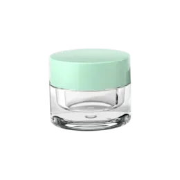 0.2oz /6ml PETG Straight Sided Jar with Flush Straight Sided Closure