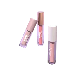 0.2oz/6ml PETG Square Concealer & Lip Gloss Tube with Custom Doe-Foot Applicator