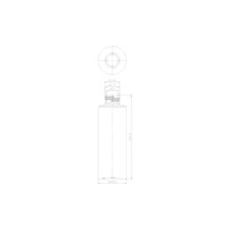 5oz /150ml 24-400 Cylinder PET Bottle