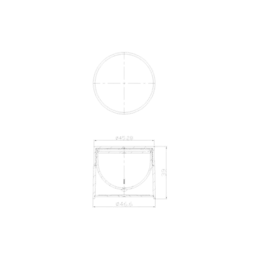 0.6oz /18ml 45-400 PP Straight Sided Jar
