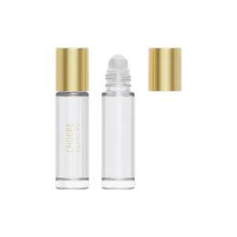 0.3oz/10ml Glass Roll-on with Stainless Steel Rollerball